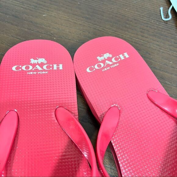 COACH ZAK flip flop nwt 6 - Picture 6 of 6